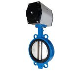 pneumatic operated butterfly valve